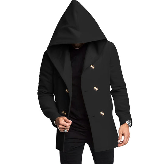 Garey - Trendiger Herren-Trenchcoat mit Kapuze