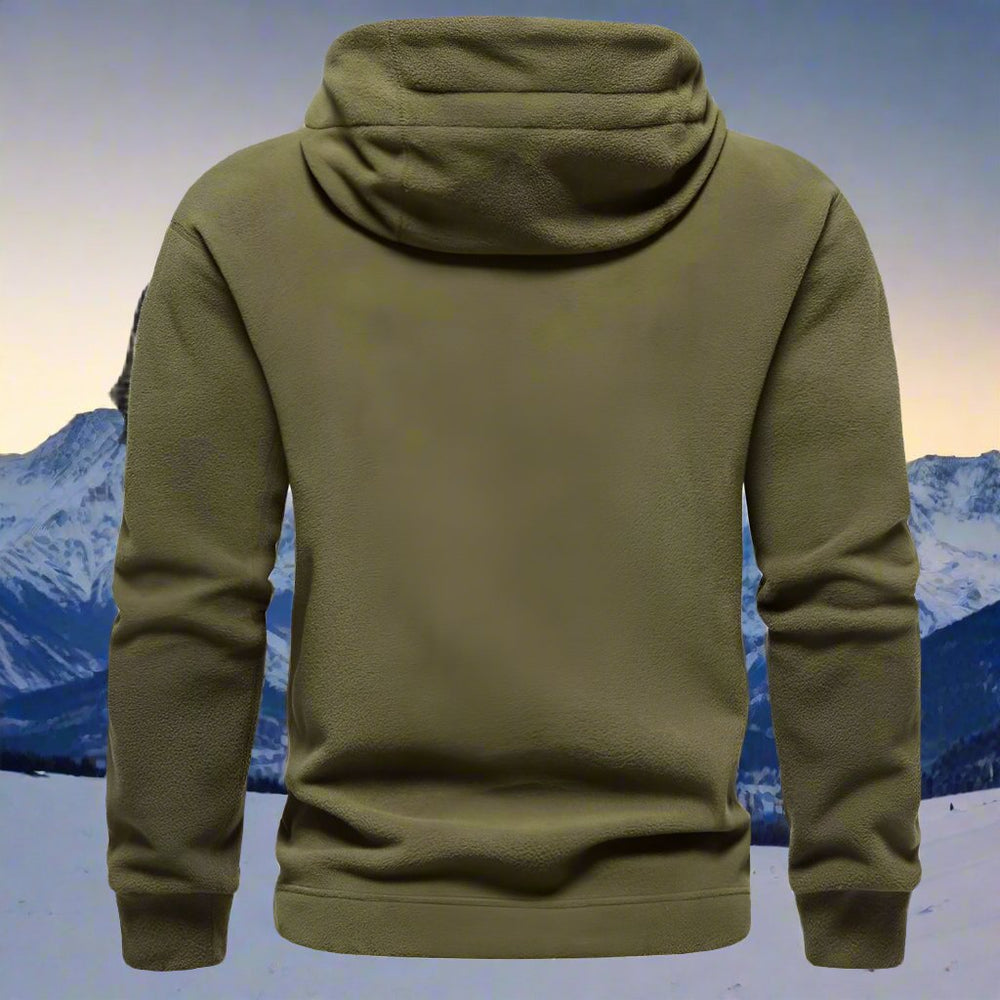 Darrell - Warmer Kapuzenpullover mit Taschen