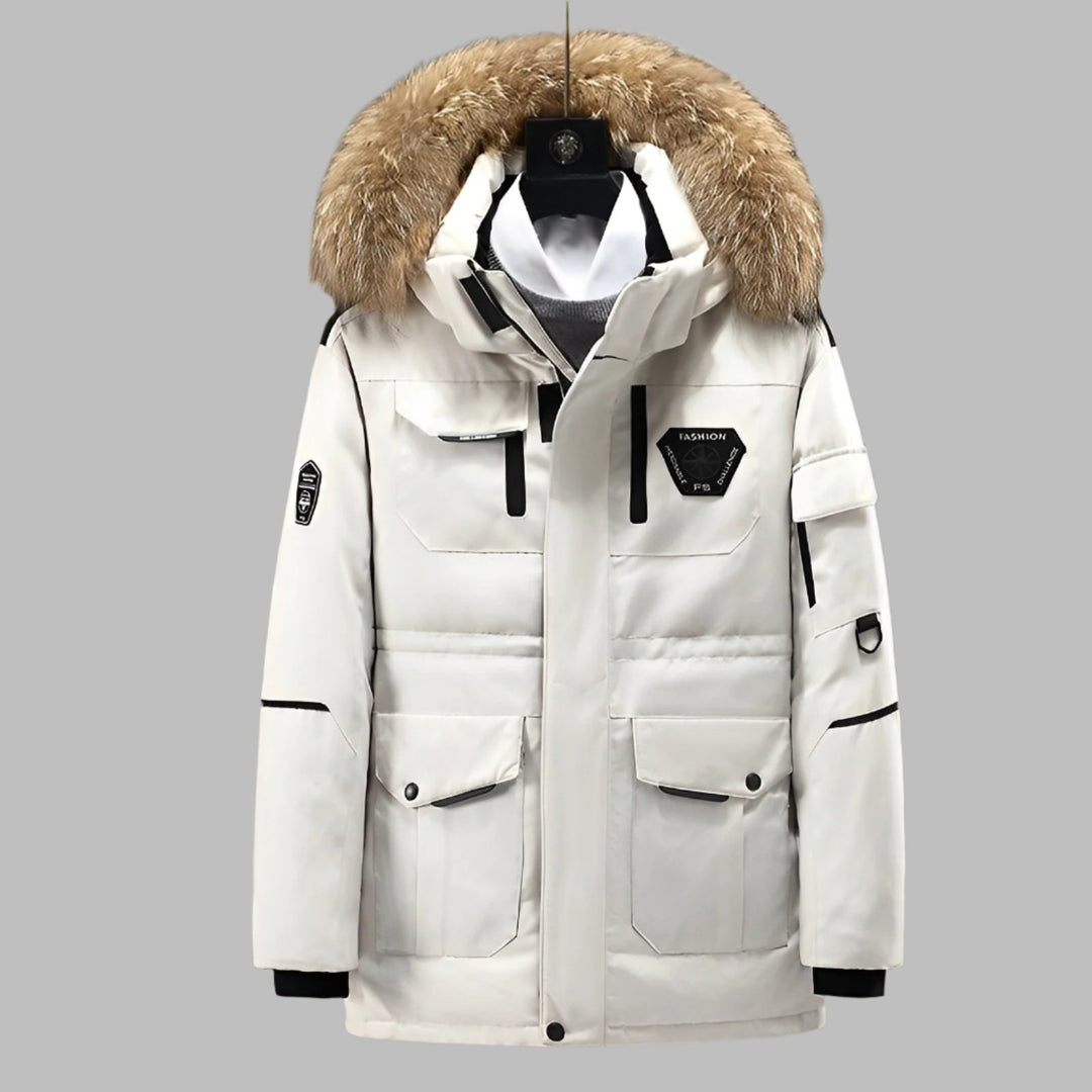 Reynold - dicke Herren-Parka-Kapuzenjacke