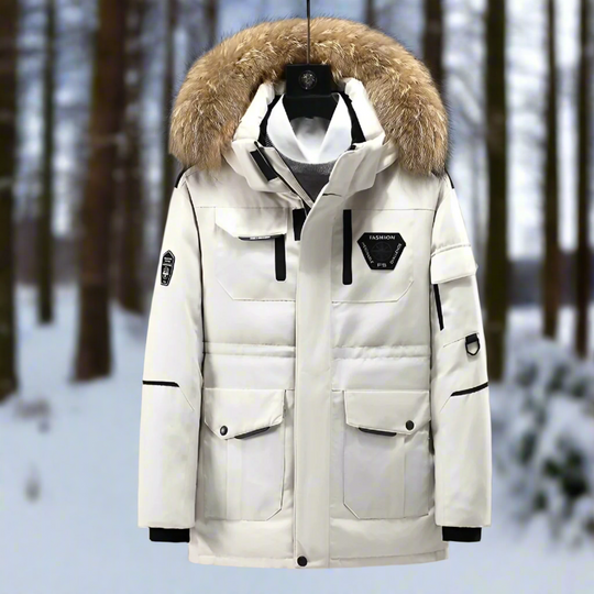 Reynold - dicke Herren-Parka-Kapuzenjacke