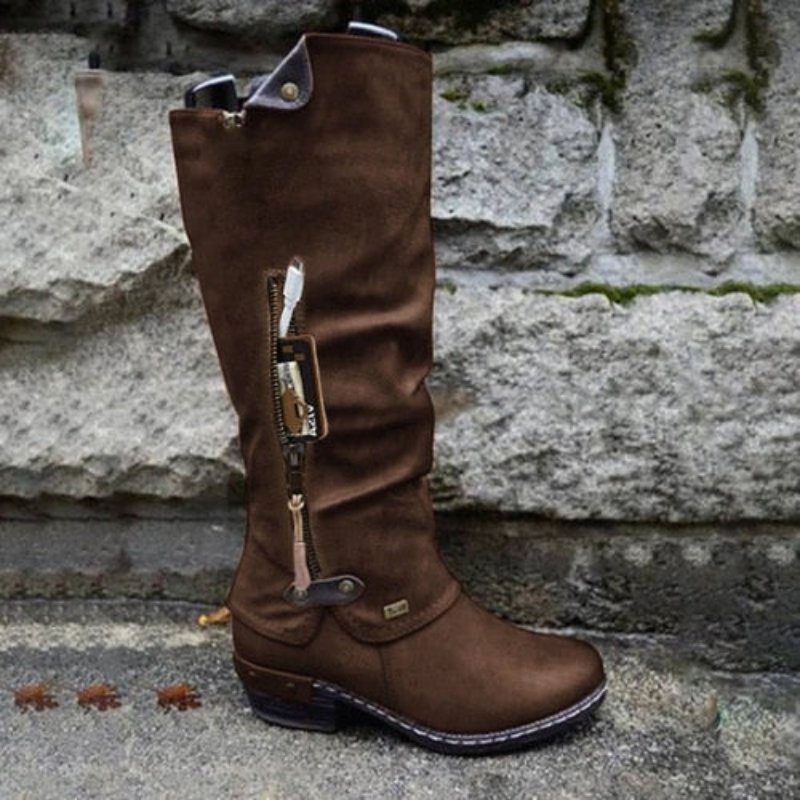 Hana - Hohe Stiefel mit Fach für Damen