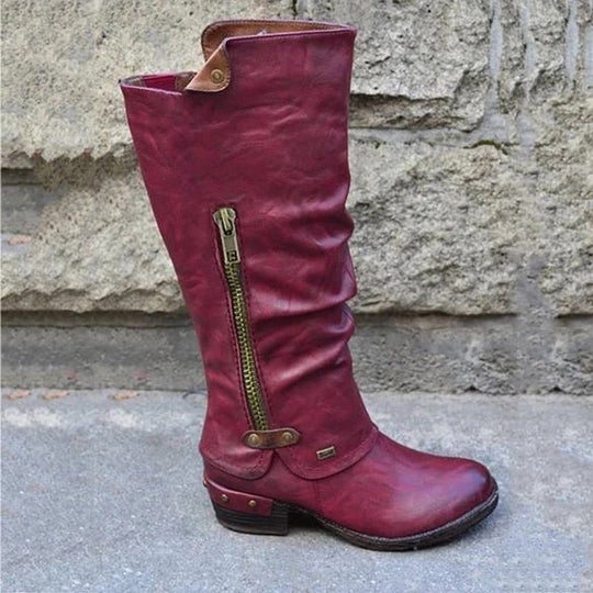 Hana - Hohe Stiefel mit Fach für Damen