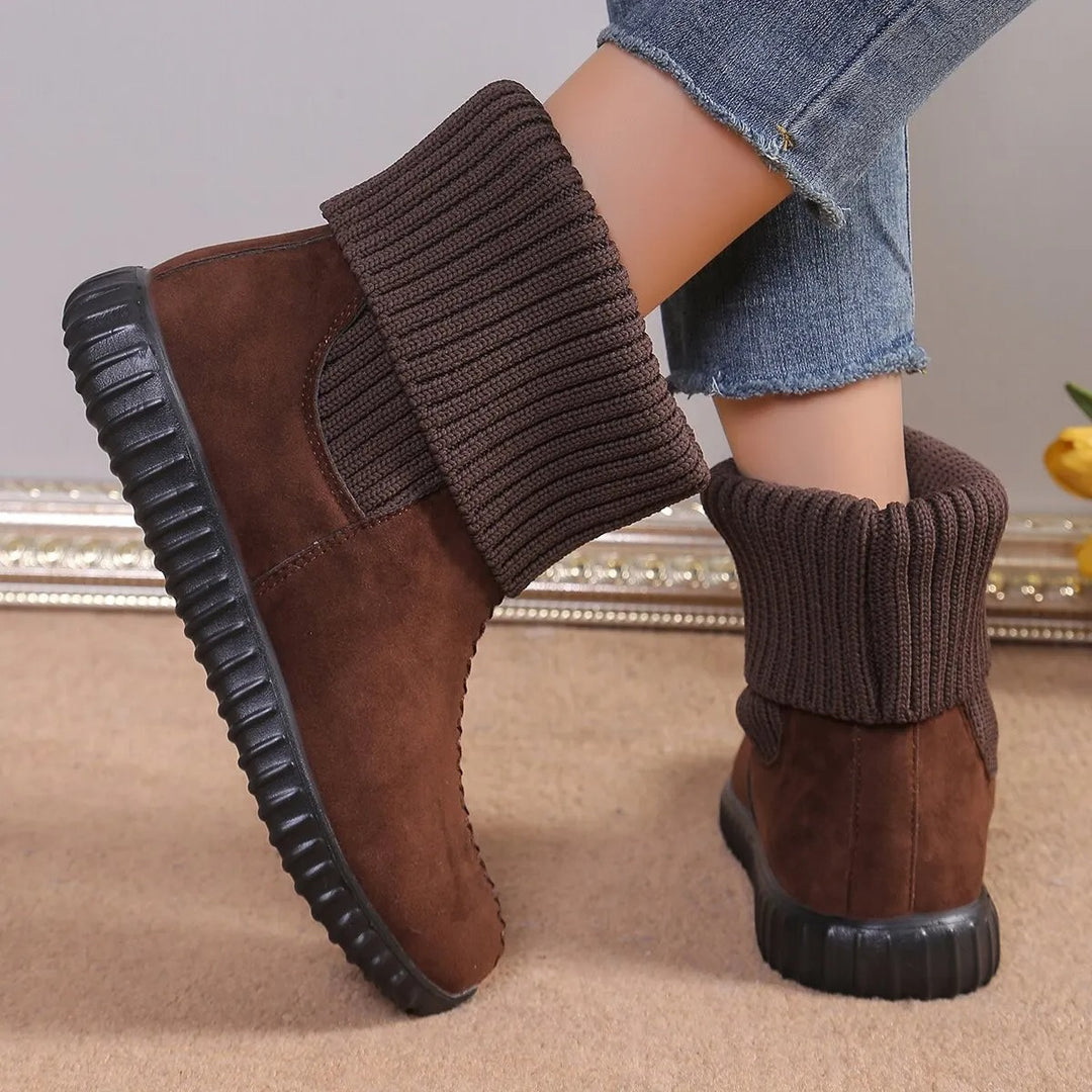 Jaden - Flache und gestrickte Stiefeletten