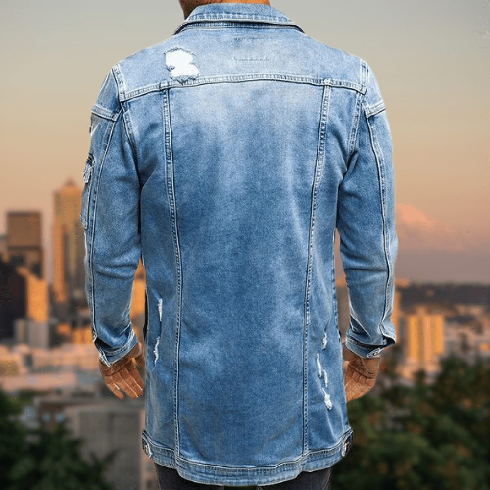 Eldar - Denim-Jacke Zeig deine wilde Seite