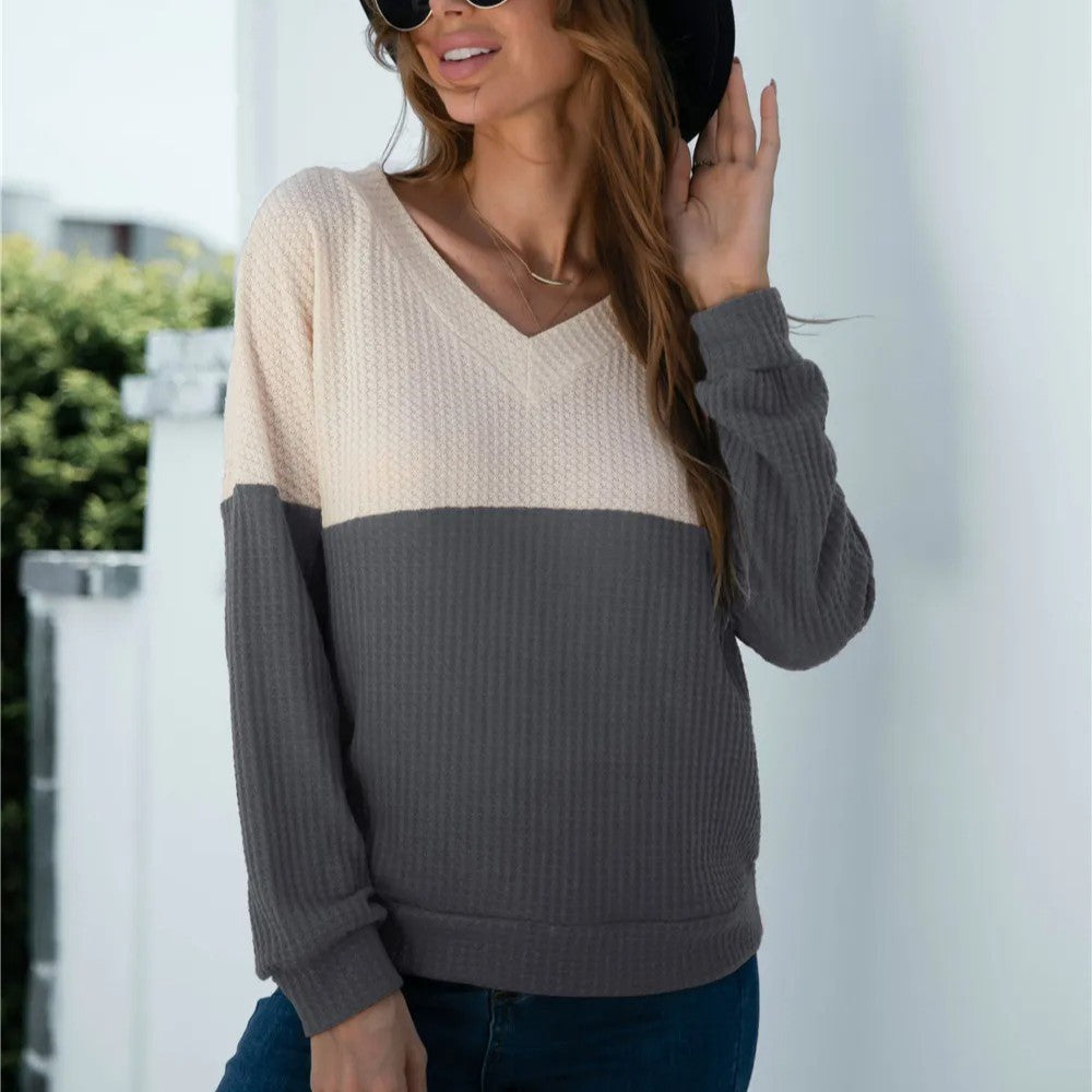 Marissa - Bequemer Pullover im Farbblock-Stil