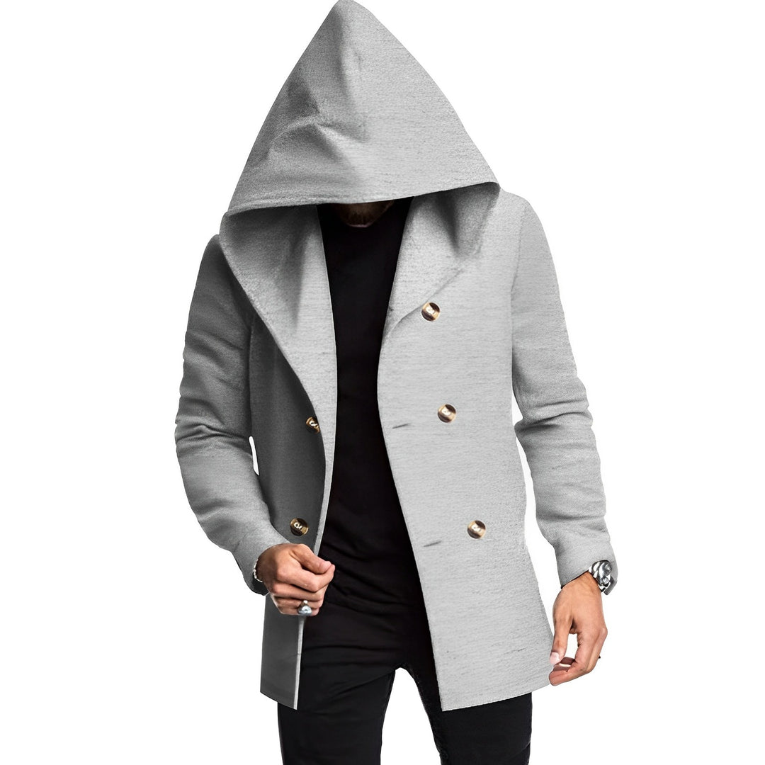 Garey - Trendiger Herren-Trenchcoat mit Kapuze