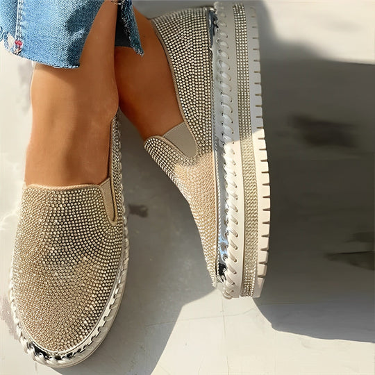 Candy Gem - Glitzernde Loafer im Diamant-Design