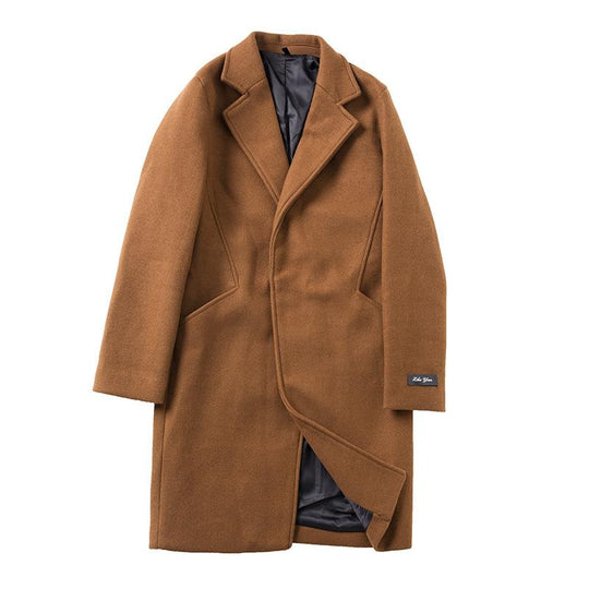 Stilvoller Herren-Trenchcoat - Einreihiges Design