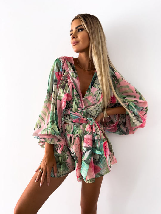 Olena - Strand Playsuit Kleid