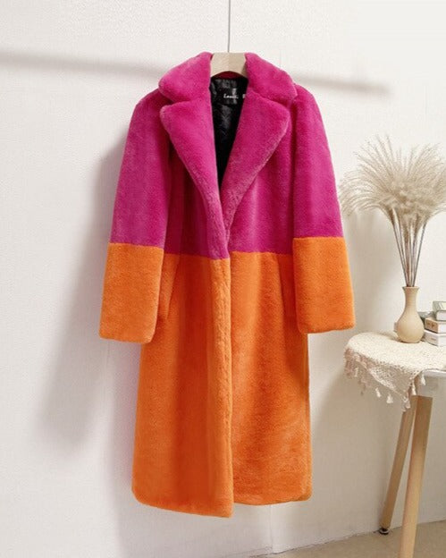 Ella - Zweifarbiger Coat