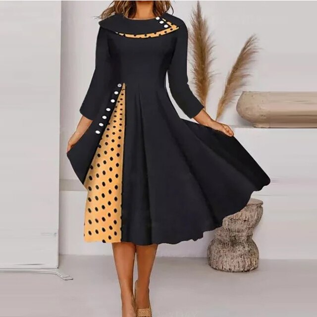 Vilma - Kleid mit Polka Dot Print