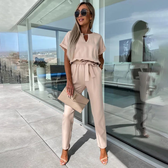 Macy - Schicker Jumpsuit mit Schleifendetail