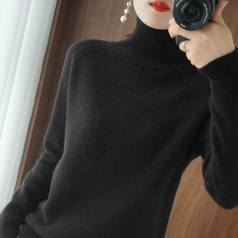 Venna - Rollkragenstrickpullover