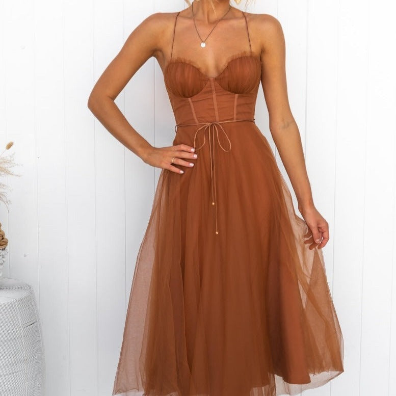 Niana - Party-Abendkleid aus Mesh