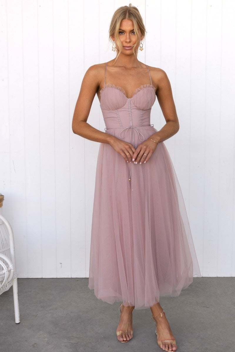 Niana - Party-Abendkleid aus Mesh