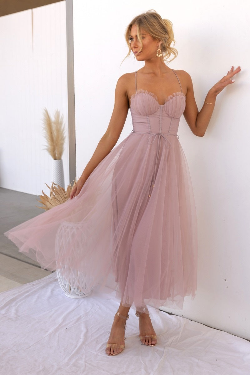 Niana - Party-Abendkleid aus Mesh