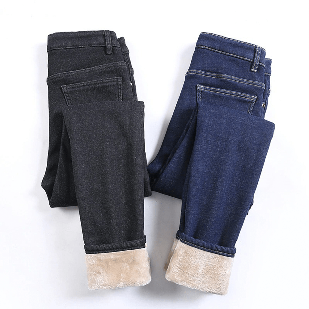 Nikki - Warme Fleece-Jeans